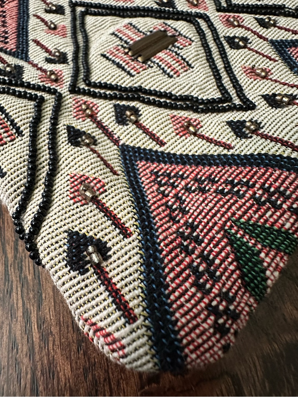 Patterned Zip Clutch - Picture 3 of 6